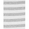 image:imageSimple Joys by Carters Baby Boys 6Pack ShortSleeve BodysuitGreyNavyWhiteMulti Stripe