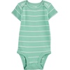 image:imageSimple Joys by Carters Baby Boys 6Pack ShortSleeve BodysuitMulticolorStripe