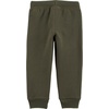 image:imageSimple Joys by Carters Boys 2Pack Pullon Fleece PantsGrey HeatherOlive