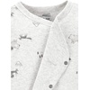 image:imageSimple Joys by Carters Unisex Baby 4pack Side Snap BodysuitBrownGrey Forest AnimalsWhiteBear Print