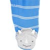 image:imageSimple Joys by Carters babyboys 2way Zip Thermal Footed Sleep and Play Pack of 2Blue StripeWhite Sharks