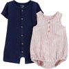 Navy/Red Stripe
