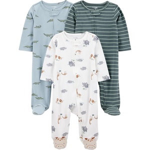 image:imageSimple Joys by Carters Baby 3Pack Neutral Sleep and PlayStripe Safari